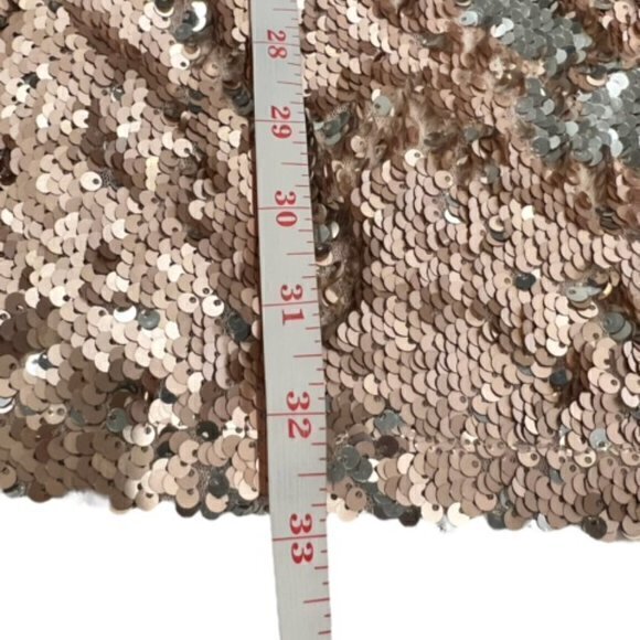 Shein Multicolor Sequins Sexy Mini Bodycon Dress Short Sleeves New Size Small - Picture 9 of 14